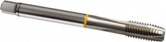 Guhring - M1.8x0.35 Metric, 2 Flute, Bright Finish, Cobalt Spiral Point Tap - Plug Chamfer, Right Hand Thread, 40mm OAL, 6H Class of Fit, Series 815 - Exact Tooling