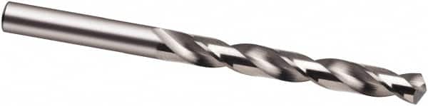 Guhring - 7.1mm 118° Solid Carbide Jobber Drill - Bright Finish, Right Hand Cut, Spiral Flute, 109mm OAL, Faceted Point - Exact Tooling