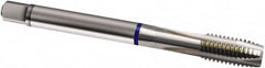 Guhring - 3/8-24 UNF, 3 Flute, Bright Finish, Cobalt Spiral Point Tap - Plug Chamfer, Right Hand Thread, 90mm OAL, 2B Class of Fit, Series 1990 - Exact Tooling