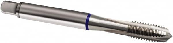 Guhring - 1/4-20 UNC, 3 Flute, Bright Finish, Cobalt Spiral Point Tap - Plug Chamfer, Right Hand Thread, 80mm OAL, 2B Class of Fit, Series 1980 - Exact Tooling
