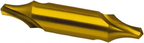 Guhring - Metric Radius Cut 60° Incl Angle High Speed Steel Combo Drill & Countersink - Exact Tooling