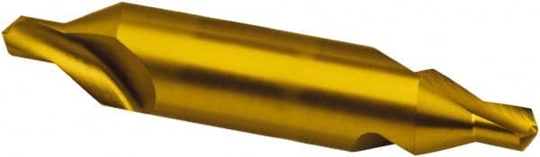 Guhring - Metric Radius Cut 60° Incl Angle High Speed Steel Combo Drill & Countersink - Exact Tooling