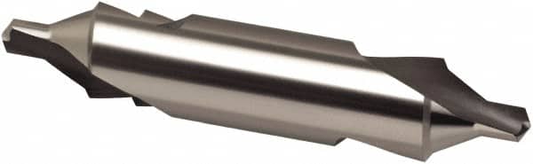 Guhring - #15 Radius Cut 60° Incl Angle High Speed Steel Combo Drill & Countersink - Exact Tooling
