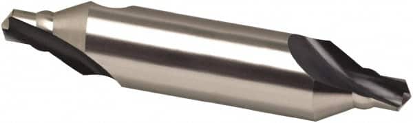 Guhring - Metric Radius Cut 60° Incl Angle High Speed Steel Combo Drill & Countersink - Exact Tooling