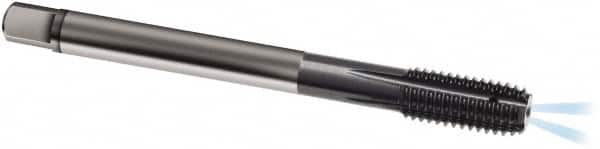 Guhring - M24x1.50 Metric Fine 6HX D11/D12 Thread Limit Bottoming Thread Forming Tap - Solid Carbide, TiAlN Finish, 140mm OAL, Series 1581 - Exact Tooling