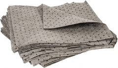 PRO-SAFE - 20.5 Gal Capacity per Package, Universal Pad - 17" Long x 15" Wide, Gray, Polypropylene - Exact Tooling