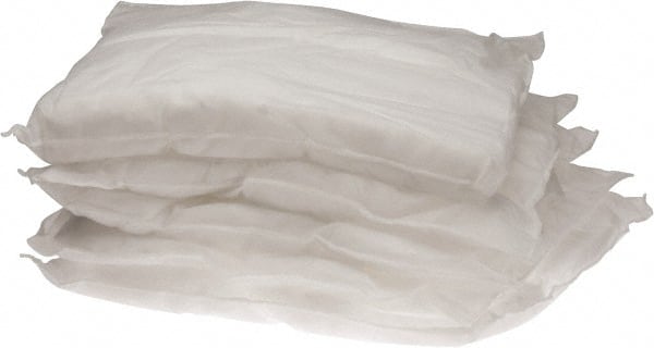 PRO-SAFE - 18 Inch Long x 18 Inch Wide x 2 Inch High, White Sorbent Pillow - 28 Gallon Capacity, Oil Only - Exact Tooling