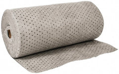 PRO-SAFE - 38 Gal Capacity per Package, Universal Roll - 150' Long x 30" Wide, Gray, Polypropylene - Exact Tooling