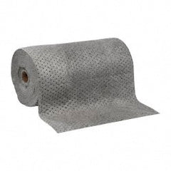 PRO-SAFE - 50 Gal Capacity per Package, Universal Roll - 150' Long x 30" Wide, Gray, Polypropylene - Exact Tooling