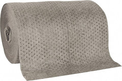 PRO-SAFE - 63 Gal Capacity per Package, Universal Roll - 300' Long x 30" Wide, Gray, Polypropylene - Exact Tooling