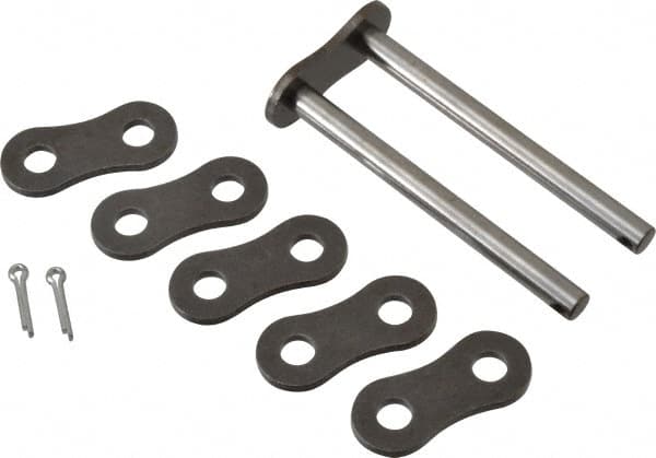 Browning - 1" Pitch, ANSI 80-3, Triple Strand Roller Chain Connecting Link - For Use with Triple Strand Chain - Exact Tooling