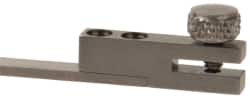 Starrett - Stainless Steel Caliper Depth Attachment - For Use with 12" & 300mm, 120 & 120M Series Dial Calipers - Exact Tooling