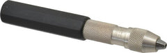 Starrett - 4-1/2" Long, 4.8mm Capacity, Double-End Spring-Action Pin Vise - 4-1/2" Long, 3/8" Body Diam 0.115" Min Capacity - Exact Tooling