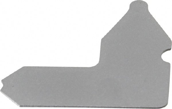 Starrett - 5/64 Inch Radius Gage - Satin Chrome Finish, Stainless Steel - Exact Tooling