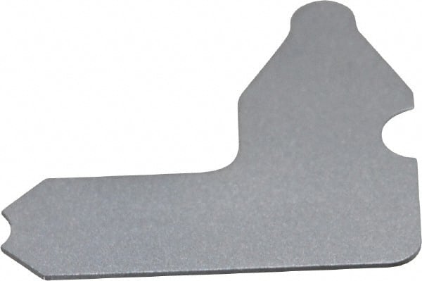Starrett - 7/64 Inch Radius Gage - Satin Chrome Finish, Stainless Steel - Exact Tooling