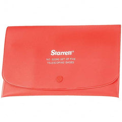 Starrett - Bore Gage Accessories Type: Case Minimum Measurement (Decimal Inch): 0.5000 - Exact Tooling