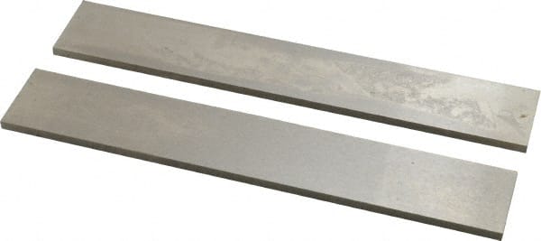 Starrett - 6" Long x 1" High x 1/8" Thick, Tool Steel Four Face Parallel - Sold as Matched Pair - Exact Tooling