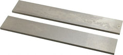 Starrett - 6" Long x 1" High x 1/8" Thick, Tool Steel Four Face Parallel - Sold as Matched Pair - Exact Tooling