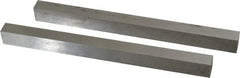 Starrett - 6" Long x 1/2" High x 3/8" Thick, Tool Steel Four Face Parallel - Sold as Matched Pair - Exact Tooling