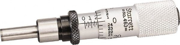 Starrett - Mechanical Micrometer Heads Minimum Measurement (Inch): 0 Minimum Measurement (Decimal Inch): 0 - Exact Tooling