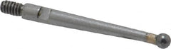 Starrett - 13/16 Inch Long, Carbide, Height Gage Contact Point - For Use with Starrett Height Gages - Exact Tooling