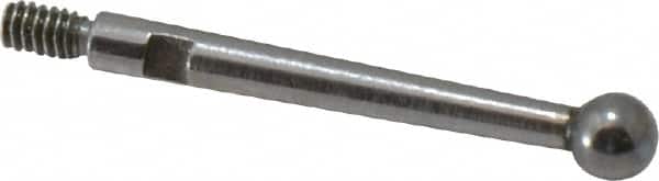 Starrett - 13/16 Inch Long, Carbide, Height Gage Contact Point - For Use with Starrett Height Gages - Exact Tooling