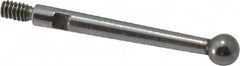 Starrett - 13/16 Inch Long, Carbide, Height Gage Contact Point - For Use with Starrett Height Gages - Exact Tooling