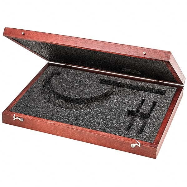 Starrett - Micrometer Accessories Type: Case For Use With: Starrett 733ZZ-6 - Exact Tooling