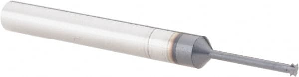 Value Collection - 0 TPI, Internal/External Single Profile Thread Mill - 3/16" Shank Diam, 2 Flutes, 1/2" Neck Length, AlTiN+ Finish - Exact Tooling