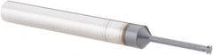 Value Collection - 0 TPI, Internal/External Single Profile Thread Mill - 3/16" Shank Diam, 2 Flutes, 1/2" Neck Length, AlTiN+ Finish - Exact Tooling
