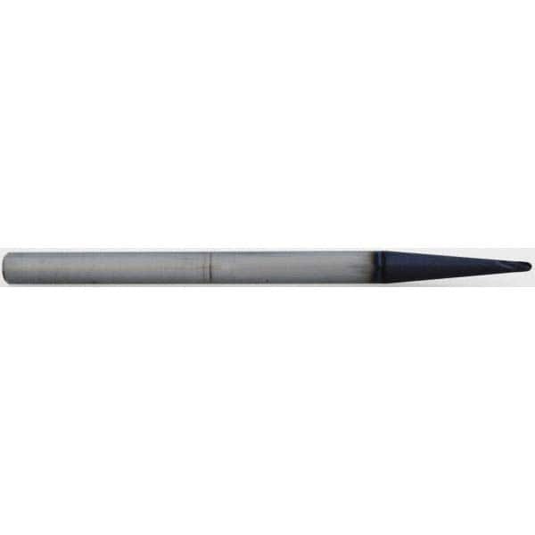 Accupro - 1", 1-1/4" LOC, 1" Shank Diam, 6" OAL, 7 Flute, Solid Carbide Square End Mill - Exact Tooling