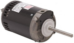 US Motors - 1 hp, OPAO Enclosure, Auto Thermal Protection, 1,075 RPM, 208-230/460 Volt, 60 Hz, Industrial Electric AC/DC Motor - Size 56 Frame, Hub/Stud Mount, 1 Speed, Ball Bearings, 5.8-5.4/2.7 Full Load Amps, B Class Insulation, CCW Lead End Rev - Exact Tooling