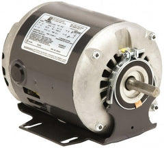 US Motors - 1/3 hp, ODP Enclosure, Auto Thermal Protection, 1,725 RPM, 115 Volt, 60 Hz, Single Phase Split Phase Motor - Size 48 Frame, Cradle Mount, 1 Speed, Sleeve Bearings, 6.4 Full Load Amps, B Class Insulation, Reversible - Exact Tooling