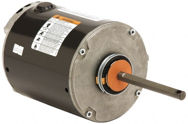 US Motors - 3/4 hp, TEAO Enclosure, Auto Thermal Protection, 1,075 RPM, 208-230/460 Volt, 60 Hz, Single Phase Permanent Split Capacitor (PSC) Motor - Exact Tooling