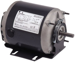 US Motors - 1/2 hp, TEAO Enclosure, No Thermal Protection, 1,725 RPM, 230 Volt, 60 Hz, Industrial Electric AC/DC Motor - Size 56 Frame, Cradle/Stud Mount, 1 Speed, Sleeve Bearings, 3.6 Full Load Amps, A Class Insulation, Reversible - Exact Tooling