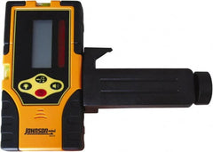 Johnson Level & Tool - Laser Level 9 V Battery, Laser Detector - Use With Red Beam Rotary Laser - Exact Tooling