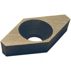 Tool-Flo - Trapezoid Threading Shim Seat for Indexables - Carbide, 0.187" Thick, TF Shim Style, Neutral Rake, Right Hand Cut - Exact Tooling
