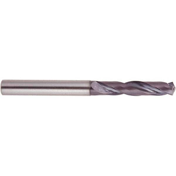 National Twist Drill - 5.5mm 140° Solid Carbide Jobber Drill - Exact Tooling