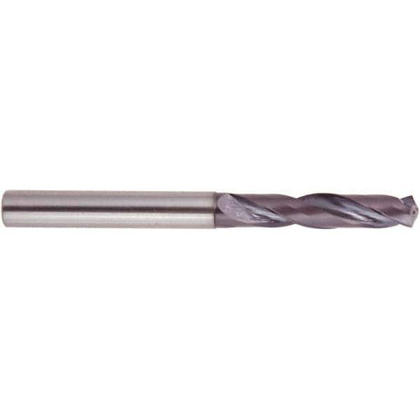 National Twist Drill - 7.2mm 140° Solid Carbide Jobber Drill - Exact Tooling