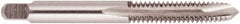Regal Cutting Tools - M3.5x0.60 Metric, 2 Flute, Bright Finish, Solid Carbide Spiral Point Tap - Plug Chamfer, Right Hand Thread, 2" OAL, 11/16" Thread Length, 0.141" Shank Diam, 6H Class of Fit - Exact Tooling