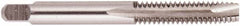 Regal Cutting Tools - 1/2-20 UNF, 3 Flute, Bright Finish, Solid Carbide Spiral Point Tap - Bottoming Chamfer, Right Hand Thread, 3-3/8" OAL, 1-21/32" Thread Length, 0.367" Shank Diam, 3B Class of Fit - Exact Tooling