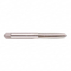 Regal Cutting Tools - #6-32 UNC, 2 Flute, Bright Finish, Solid Carbide Spiral Point Tap - Plug Chamfer, Right Hand Thread, 2" OAL, 11/16" Thread Length, 0.141" Shank Diam, 2B Class of Fit - Exact Tooling