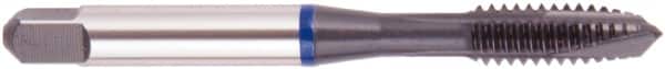 Regal Cutting Tools - M12x1.75 Metric, 3 Flute, Oxide Finish, Vanadium High Speed Steel Spiral Point Tap - Plug Chamfer, Right Hand Thread, 3-3/8" OAL, 0.984" Thread Length, 0.367" Shank Diam, 6H Class of Fit, Series Triple Crown - Exact Tooling