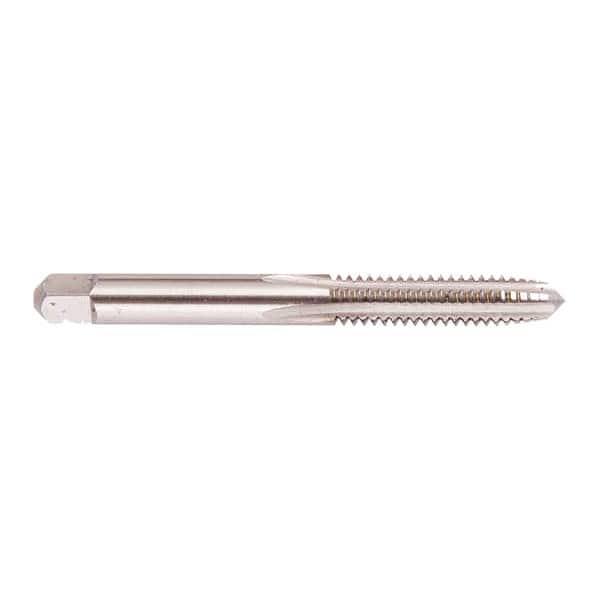 Regal Cutting Tools - 3/8-24 Taper RH H5 Bright High Speed Steel 4-Flute Straight Flute Hand Tap - Exact Tooling