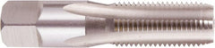 Regal Cutting Tools - 1/2-14 NPSF Thread, 4 Flute Standard Pipe Tap - 3-1/8" OAL, 1-3/8" Thread Length, 11/16" Shank Diam, Bright Finish, High Speed Steel - Exact Tooling