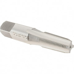 Regal Cutting Tools - 1/8-28" BSPT, 4 Flutes, Plug Chamfer, Bright Finish, High Speed Steel British Standard Pipe Tap - Exact Tooling