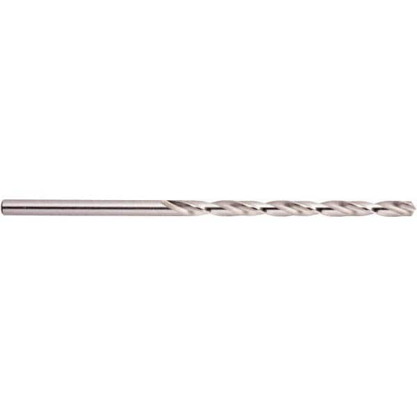 National Twist Drill - 1" 118° Spiral Flute High Speed Steel Taper Length Drill Bit - Exact Tooling