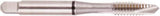 Regal Cutting Tools - 1-8 UNC, 3 Flute, Bright Finish, High Speed Steel Spiral Point Tap - Plug Chamfer, Right Hand Thread, 5-1/8" OAL, 1-1/2" Thread Length, 0.8" Shank Diam, 2B Class of Fit, Series Triple Crown - Exact Tooling