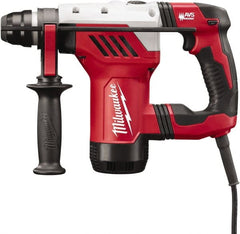 Milwaukee Tool - 120 Volt 1-1/8" SDS Plus Chuck Electric Rotary Hammer - 0 to 5,500 BPM, 0 to 1,500 RPM, Reversible - Exact Tooling