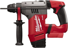 Milwaukee Tool - 18 Volt 1-1/8" SDS Plus Chuck Cordless Rotary Hammer - 0 to 5,000 BPM, 0 to 1,300 RPM, Reversible - Exact Tooling